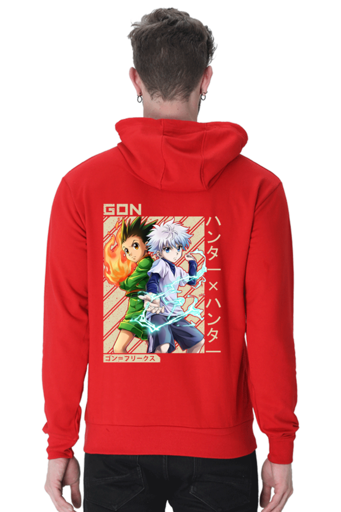 Unisex Hunter x Hunter Hooded Sweatshirt - Gon Freecss Edition