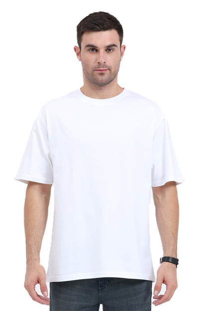 Unisex Over-sized tshirt Round Neck pure cotton