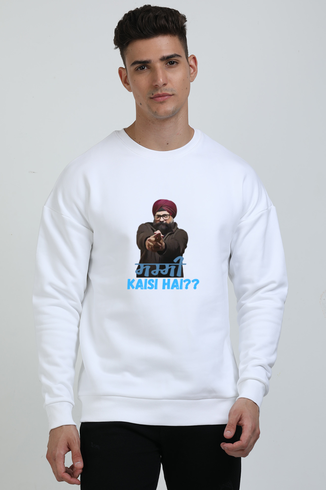 Unisex Oversized Sweatshirt - "Mummy Kaisi Hai" Edition