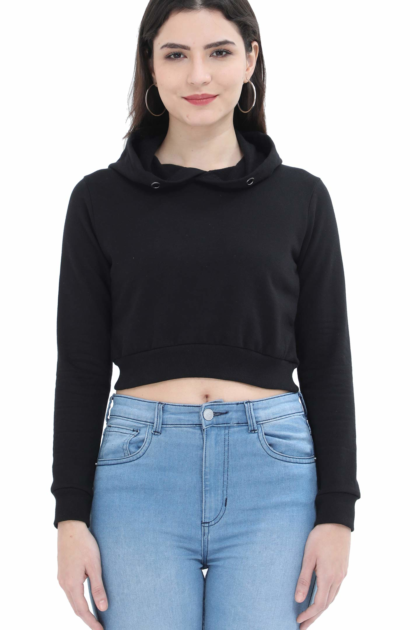 Women’s Premium Crop Hoodie - Chic & Comfortable