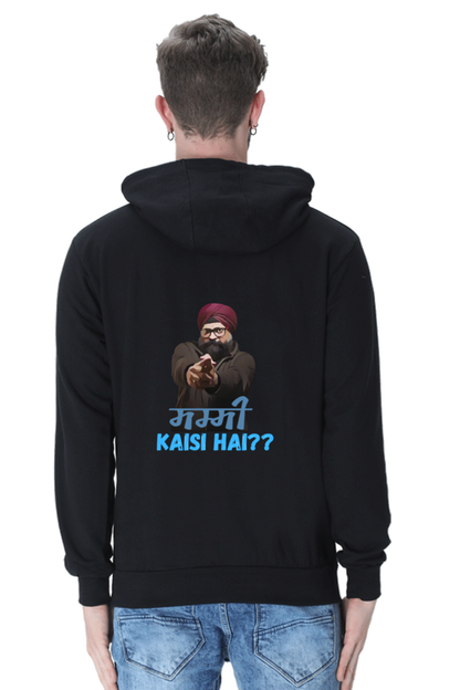 Unisex Hooded Sweatshirt - "Mummy Kaisi Hai" Edition