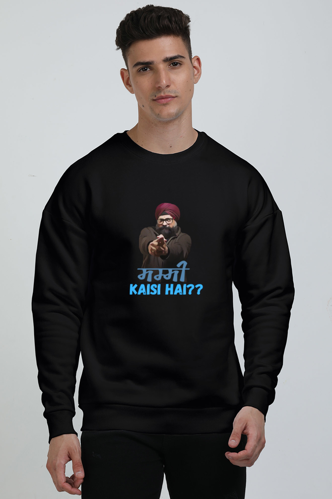 Unisex Oversized Hoodie & Sweatshirt Combo - "Mummy Kaisi Hai" Edition