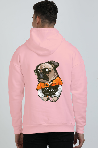 Unisex Oversized Hooded Sweatshirt - Cool Dog Prints