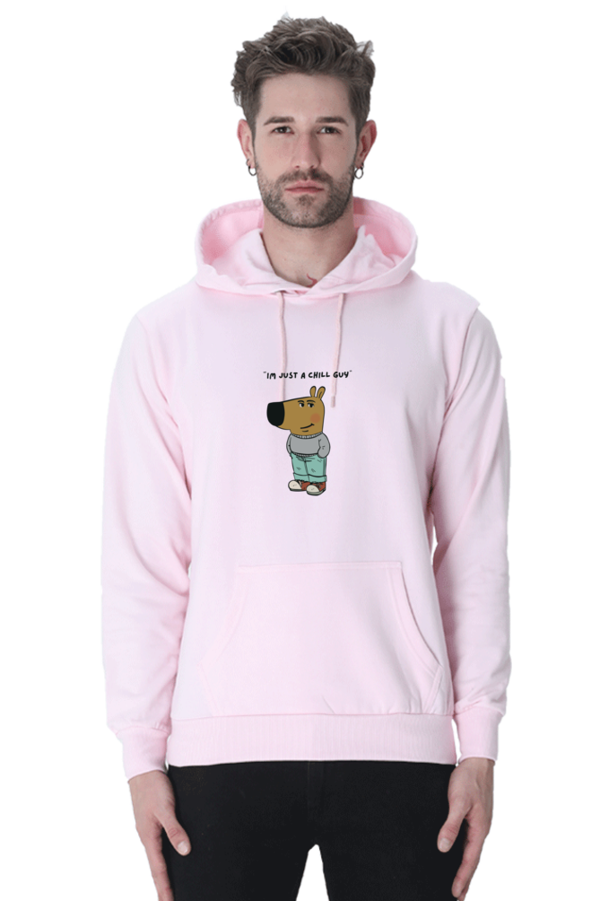 Unisex Hooded Sweatshirt - "I Am Just a Chill Guy" Meme Print