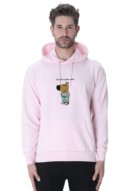 Unisex Hooded Sweatshirt - "I Am Just a Chill Guy" Meme Print