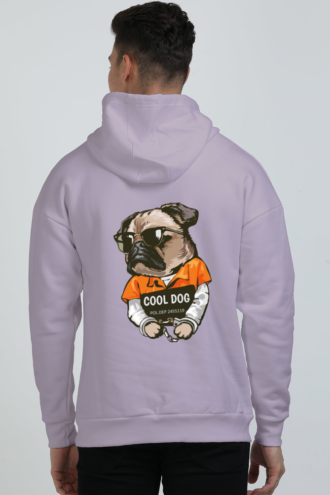 Unisex Oversized Hooded Sweatshirt - Cool Dog Prints