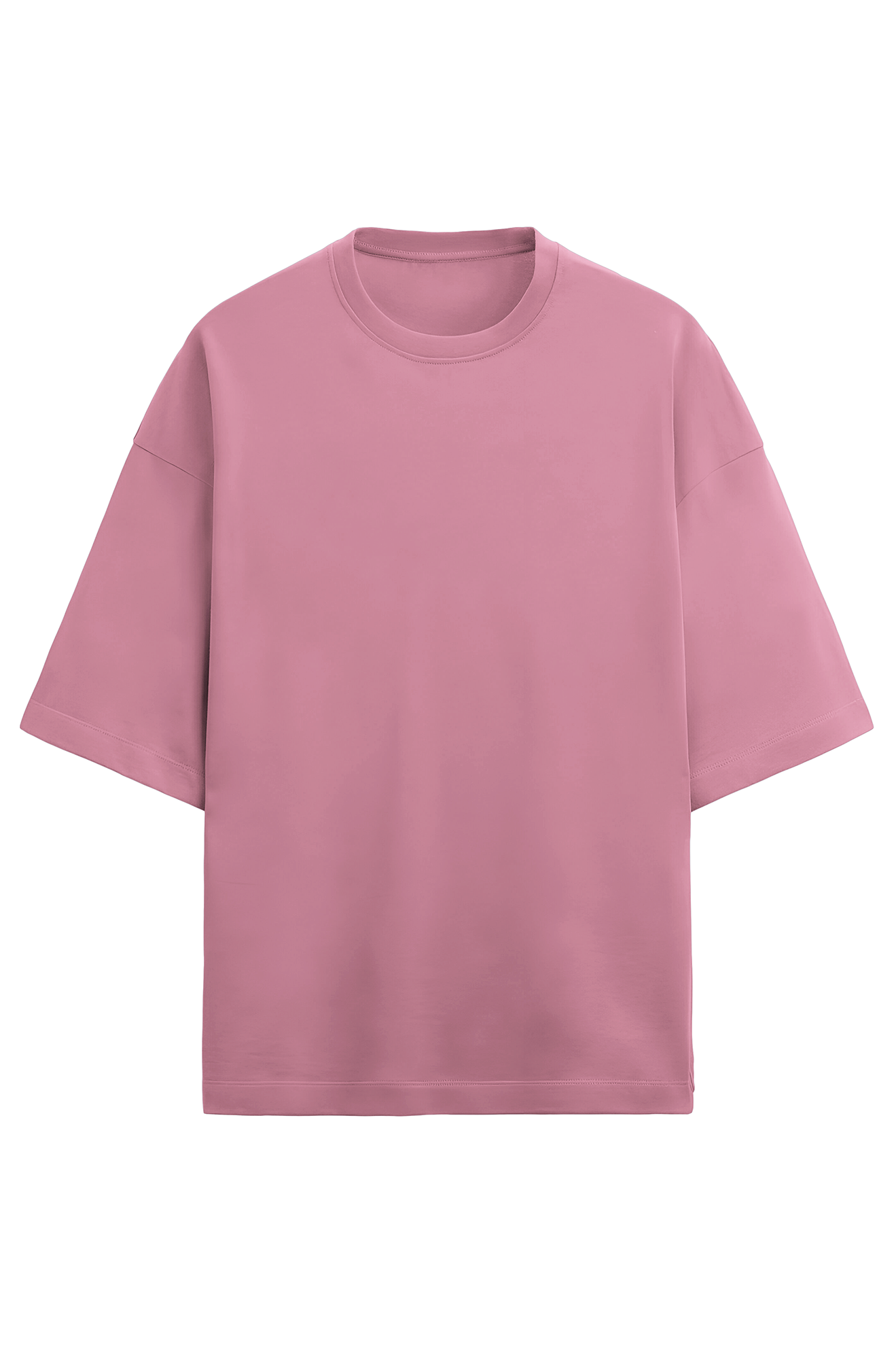 Oversized Terry T-Shirt - Solid Colors