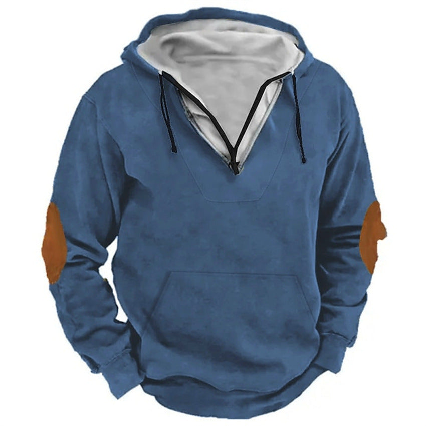 Men's Hooded Sweater Casual Fashion Men's Top