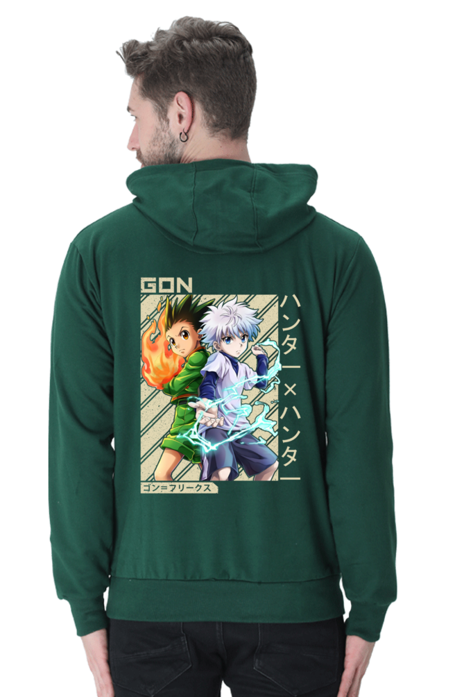 Unisex Hunter x Hunter Hooded Sweatshirt - Gon Freecss Edition