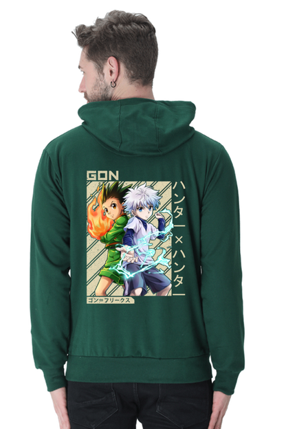 Unisex Hunter x Hunter Hooded Sweatshirt - Gon Freecss Edition